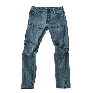 G-Star Raw Men’s 5620 3D Slim COJ Jeans Acid Wash Gray 29X29 D00864 8089 995